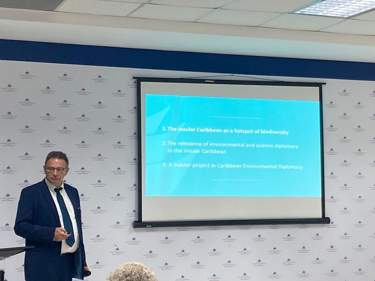 IwecoRD's tweet photo. En el día de hoy participamos en la conferencia organizada por @ambienterd “Diplomacia ambiental en el caribe insular: retos y perspectivas” #NosImportaElFuturo #CaringForTheFuture #IwecoRD #iweco https://t.co/St4FBjBO5S