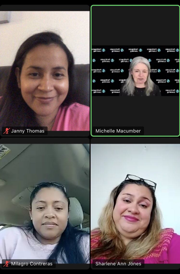 Nice meeting today! It was nice to see you all! 
And it was great to listen the experiences of other teachers during this first year. 
Thanks <a href="/ParticipateLrng/">Participate Learning</a> 
 <a href="/Mili_jerezano79/">Milagro Contreras</a> 
<a href="/SharleneAnnJon1/">Sharlene Ann Jones</a> 
<a href="/MicheleMacumber/">𝕄𝕚𝕔𝕙𝕖𝕝𝕝𝕖 𝕄𝕒𝕔𝕦𝕞𝕓𝕖𝕣</a>