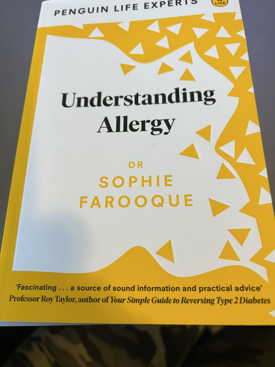 VenterCarina's tweet photo. And now I have mine! Look forward to some happy readings...@LondonAllergy Thank you! https://t.co/KUKwxN3K4N