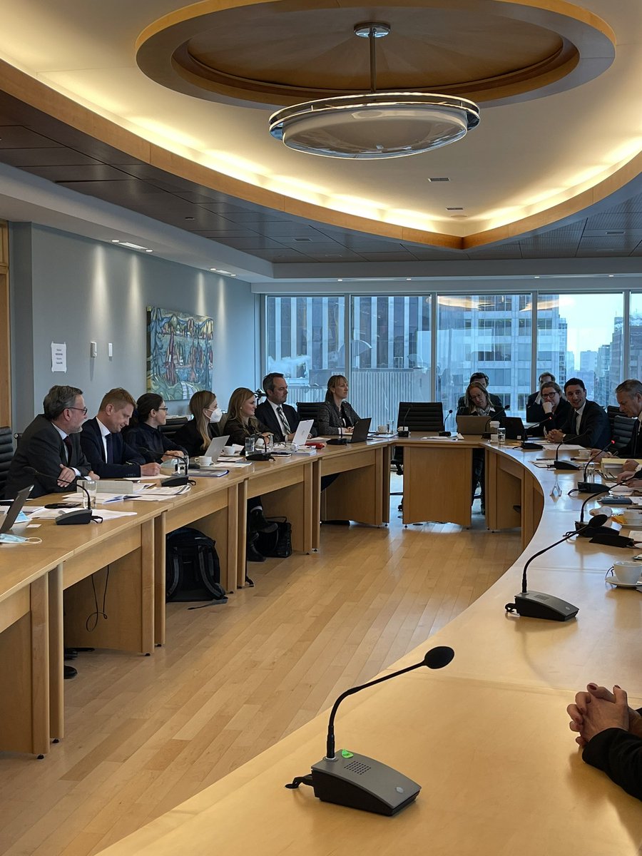 fsorbara's tweet photo. As president of the #Canada-#Europe🇨🇦🇪🇺 IPG, I had the opportunity to welcome the #COTRA delegation &amp; discuss our shared interests from energy security policy to our steadfast commitment to support #Ukraine. 

Special thanks to @EUAmbCanada Gabrič &amp; COTRA Chair Tomas Reyes Ortega https://t.co/2jeMhPbFle