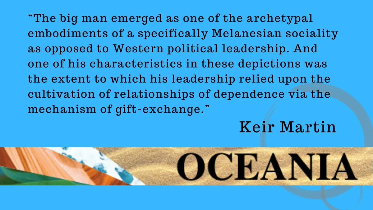 OceaniaJournal's tweet photo. Gift exchange plays an important role in building and maintaining relationships in Melanesia, and shapes notions of self. Read more from our latest special issue on Dependence in Oceania here: https://t.co/SpQwr7Iwx6 https://t.co/u8LGIDsANc