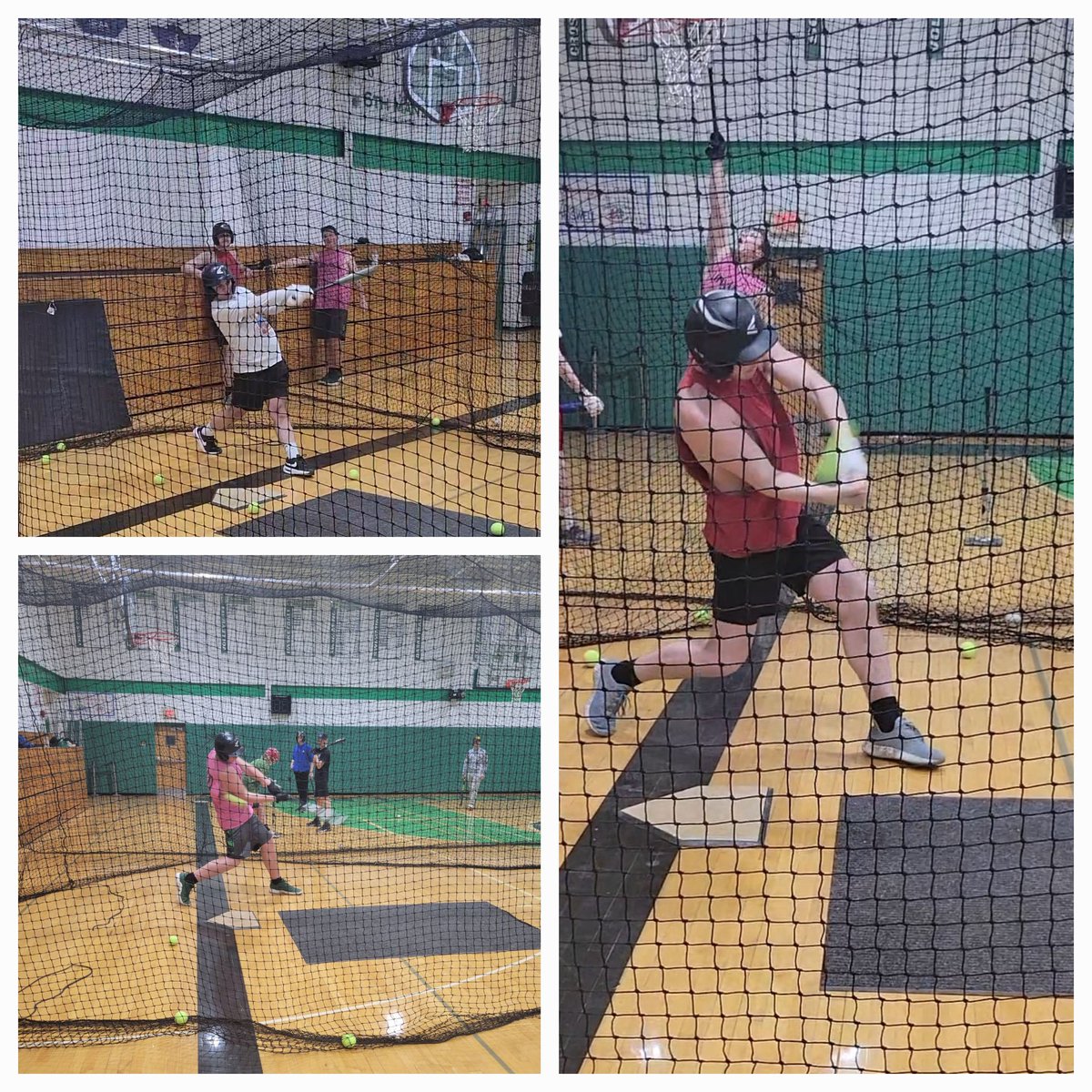 With opening day Scheduled for tomorrow kids have really been putting in the work this off season. #PembrokePride #DragonsBaseball