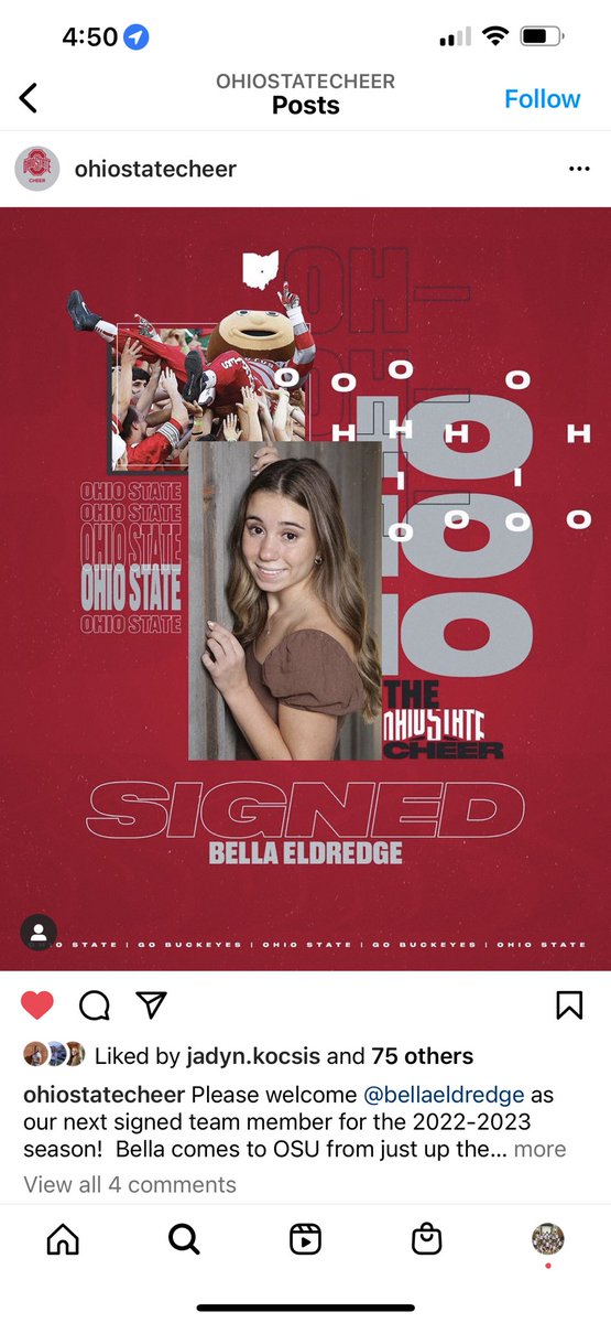 CONGRATULATIONS BELLA!!