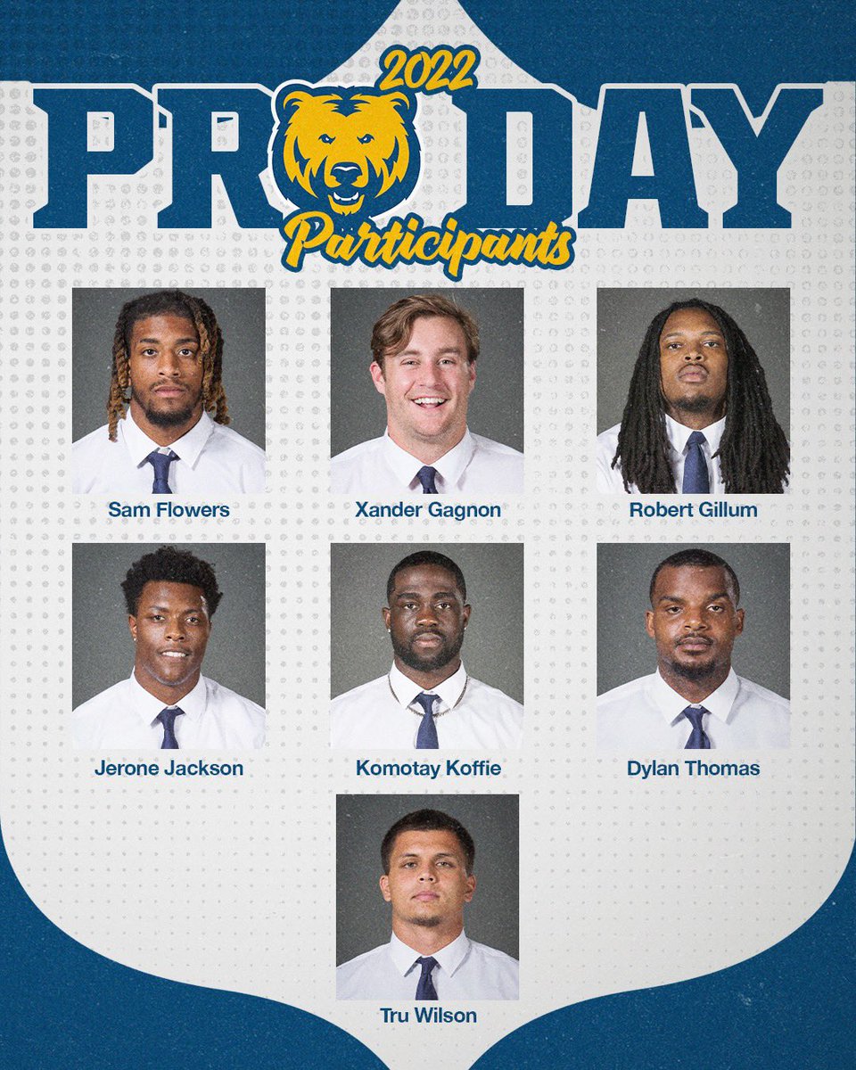 Ready for these guys to show out for the NFL Scouts tomorrow! #GetUpGreeley🐻🏈