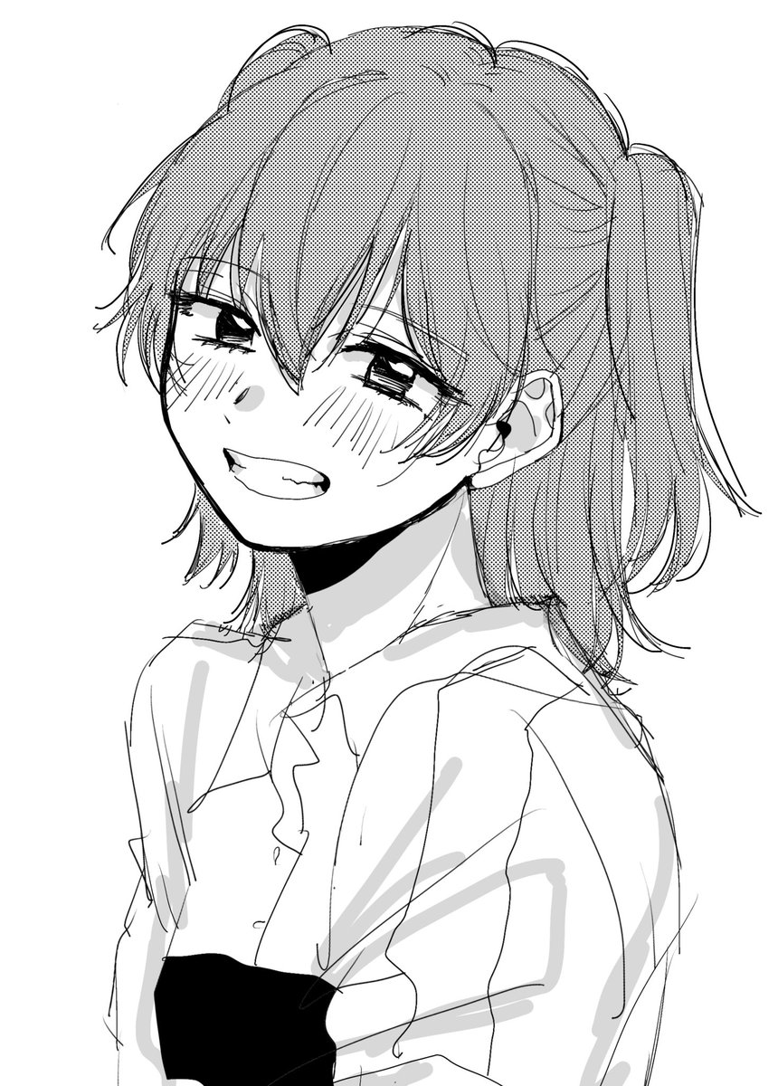 女体化ブンちゃん落書き 