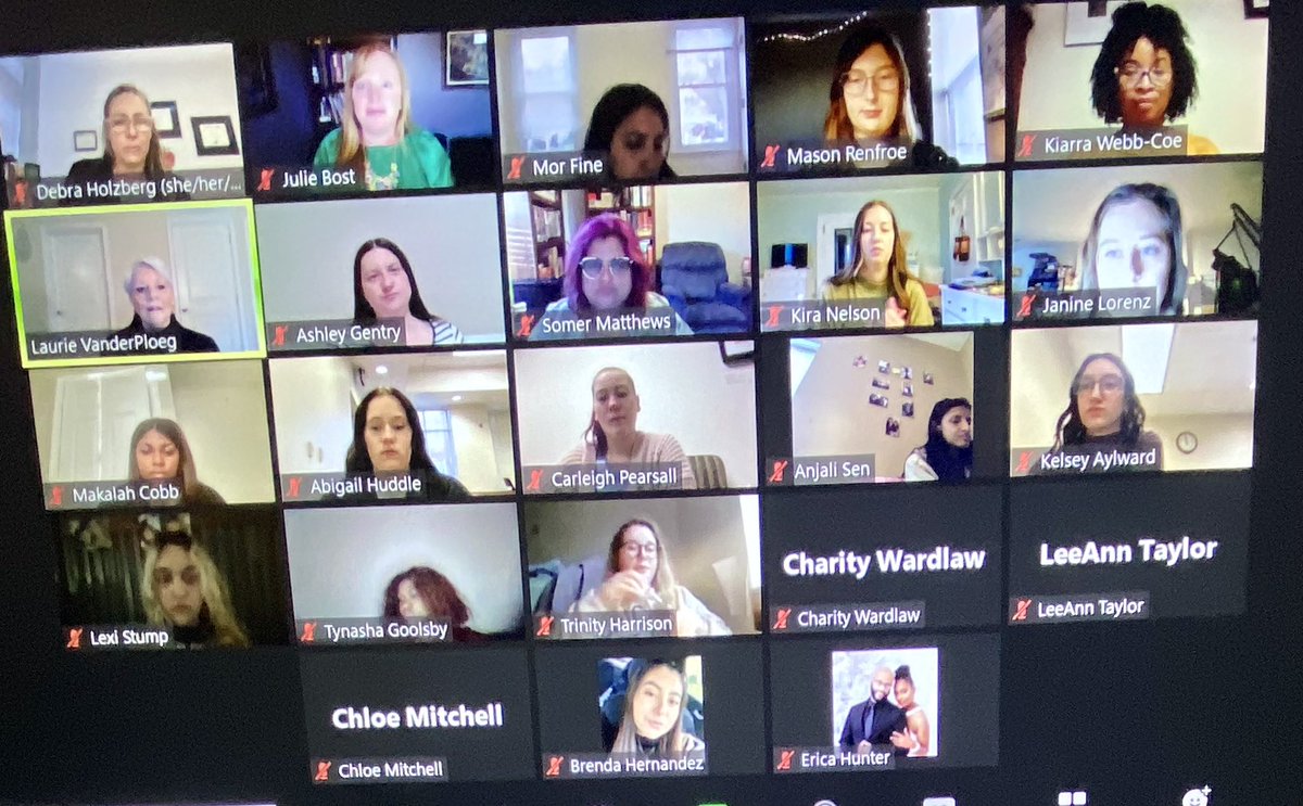 Thank you, Laurie VanderPloeg, for speaking at our Student CEC virtual webinar. <a href="/UNCG_SES/">UNCG SES</a> <a href="/CECMembership/">Council for Exceptional Children</a>