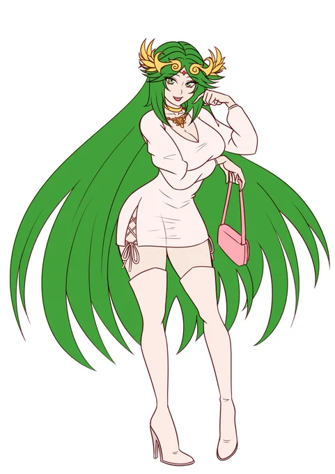 WIP lines and base colors of fashion Palutena 
