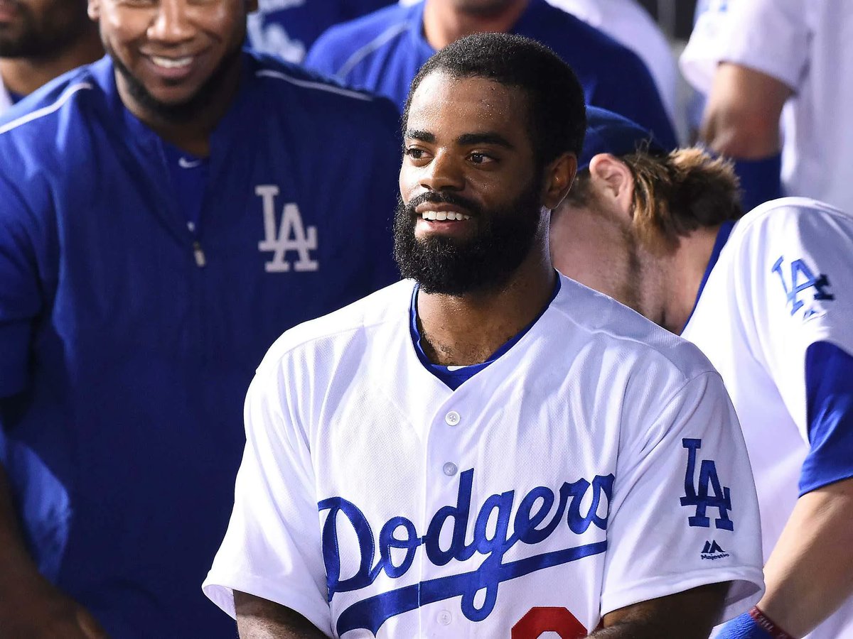 barstoolsports's tweet photo. The Dodgers Re-Signed Andrew Toles, Who Hasn't Played Since 2018, So He Can Have Health Insurance And Get Help For His Mental Health https://t.co/gwwG5I6D6h https://t.co/YumEwD52su