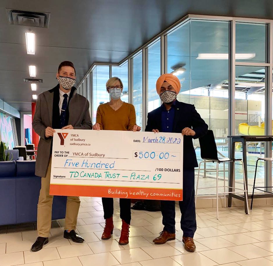 GP Singh (@gurpreetbroca) on Twitter photo Today @JeffRaymond_TD and I took a tour of <a href="/ymcasudbury/">YMCA Sudbury</a> & provided support from our <a href="/TD_Canada/">TD (Canada)</a> branch at four corners sudbury with a #TDCommunityFund donation.
YMCA provides many valuable services to foster holistic development of the North and we thank you for all you do💚🙏🏻 Today @JeffRaymond_TD and I took a tour of <a href="/ymcasudbury/">YMCA Sudbury</a> & provided support from our <a href="/TD_Canada/">TD (Canada)</a> branch at four corners sudbury with a #TDCommunityFund donation.
YMCA provides many valuable services to foster holistic development of the North and we thank you for all you do💚🙏🏻