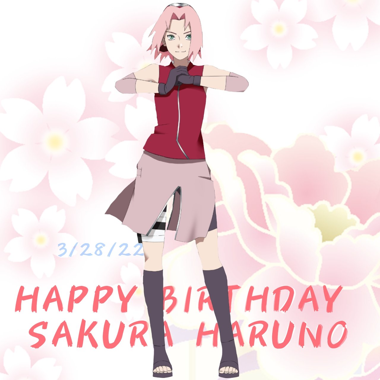 Happy Birthday Sakura Haruno ig  