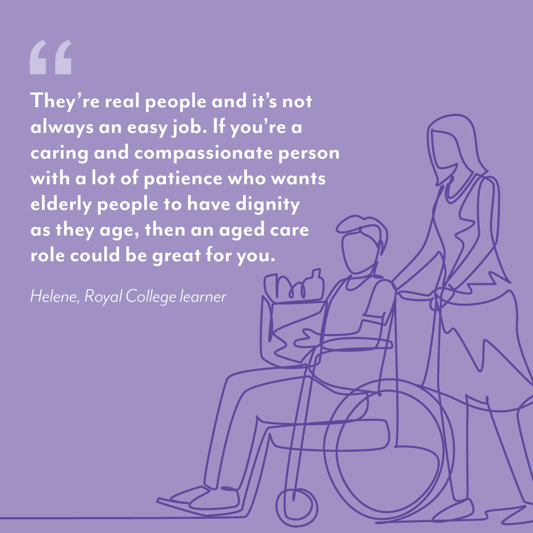 RoyalCollegeRTO's tweet photo. Aged care is more than just a job...

#agedcare #training #career
https://t.co/Hiz3FYGl0F https://t.co/UrtJN9gHMi