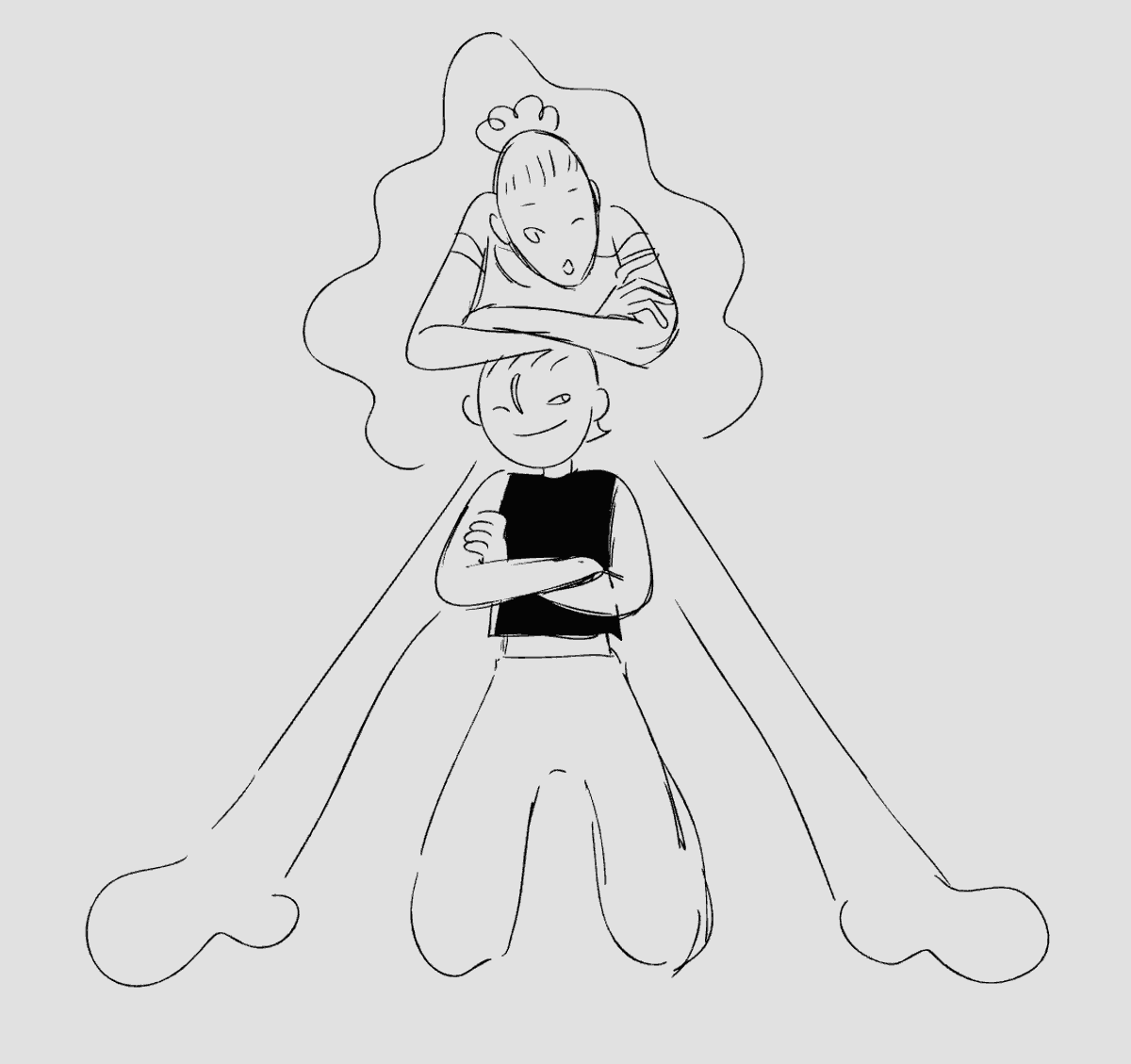 not many sketches to report this time 