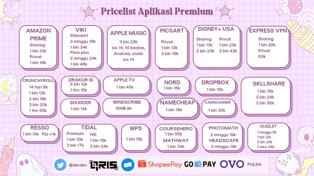 derakn's tweet photo. 🪄 HBO GO
—♡ sharing 
20k / 1bln

—♡ privat
73k / bln

∞ bukan mod,legal,bergaransi 
∞ 115 testi &amp; wa https://t.co/icGxqPFhT0

t.jual hbo go hbo max prezi grammarly procreate goodnotes netflix spotify wetv iqiyi vidio https://t.co/fX527a9OBK