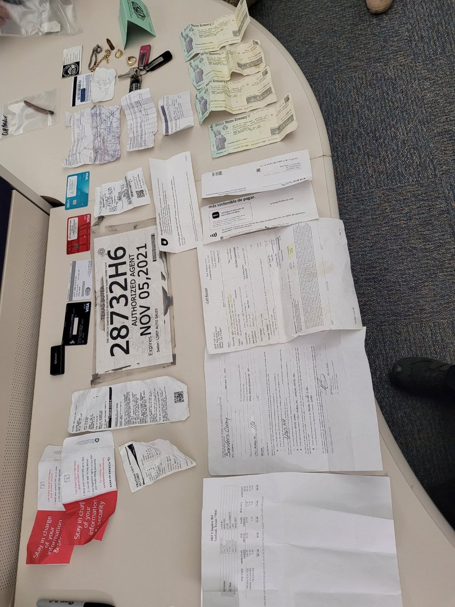 Another gang member facing federal charges after being in possession of a handgun, stolen credit cards, U.S Treasury checks, fictitious deposit slips and marijuana #keepingBigDsafe
