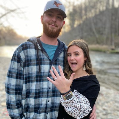 sydneynallison's tweet photo. The easiest “yes” I’ve ever said!💍 I am SO excited to marry my best friend and can’t wait to be his wife!🤍 https://t.co/YdBcdnWDqE