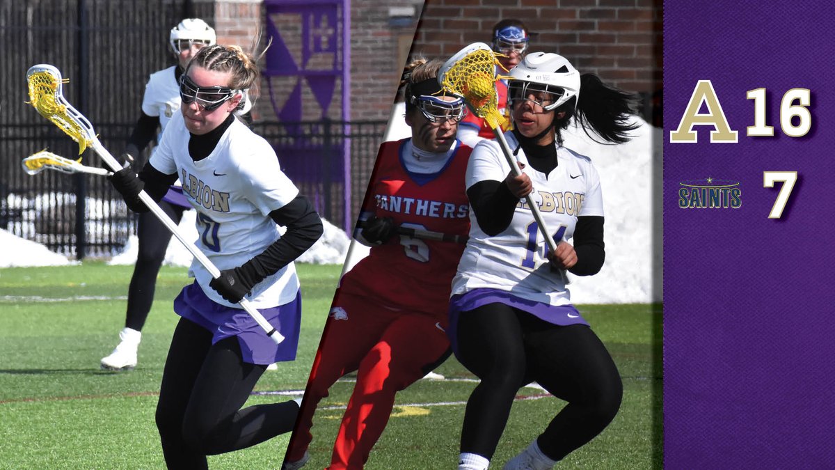 .<a href="/AlbionWLacrosse/">AlbionWLacrosse</a> stays hot despite cold temps -- RECAP gobrits.com/news/2022/3/28…