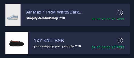 Spectrique's tweet image. Slow start here's last week
Bot: @MEKRobotics 
Proxies: @ProxyHeavenio @LiveProxies 
Group: @TheNorthCop