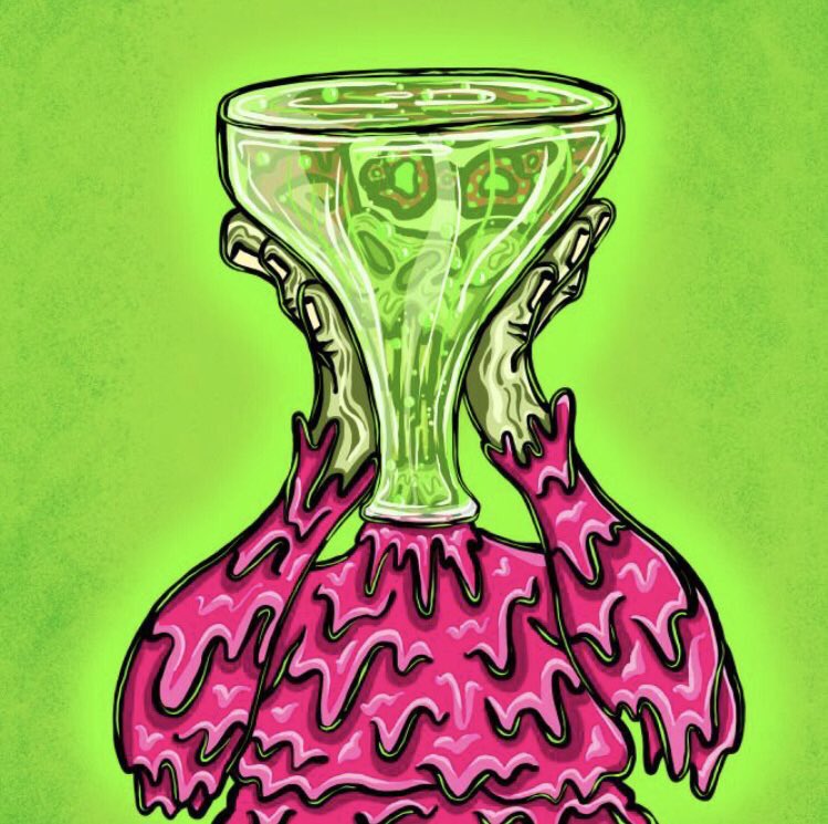 LunesTooney1's tweet image. @acidapesnft is a solid choice and underrated due to lack of exposure. Here’s a sample of the normal collection and a 1/1. #acidapes