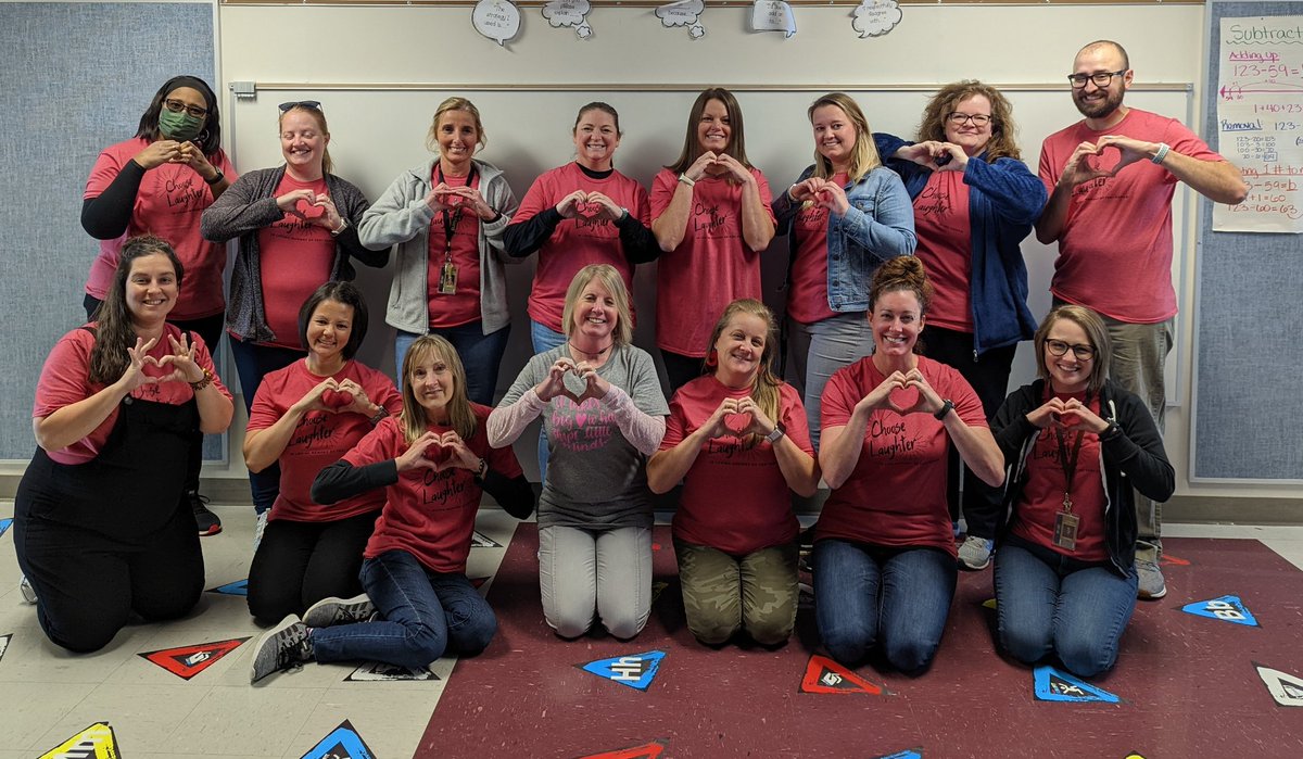 mrstgaul's tweet photo. Ravens remembering Mrs. Ropka. ♥️ @RavensNKC #chooselaughter https://t.co/G5eByyDaLY