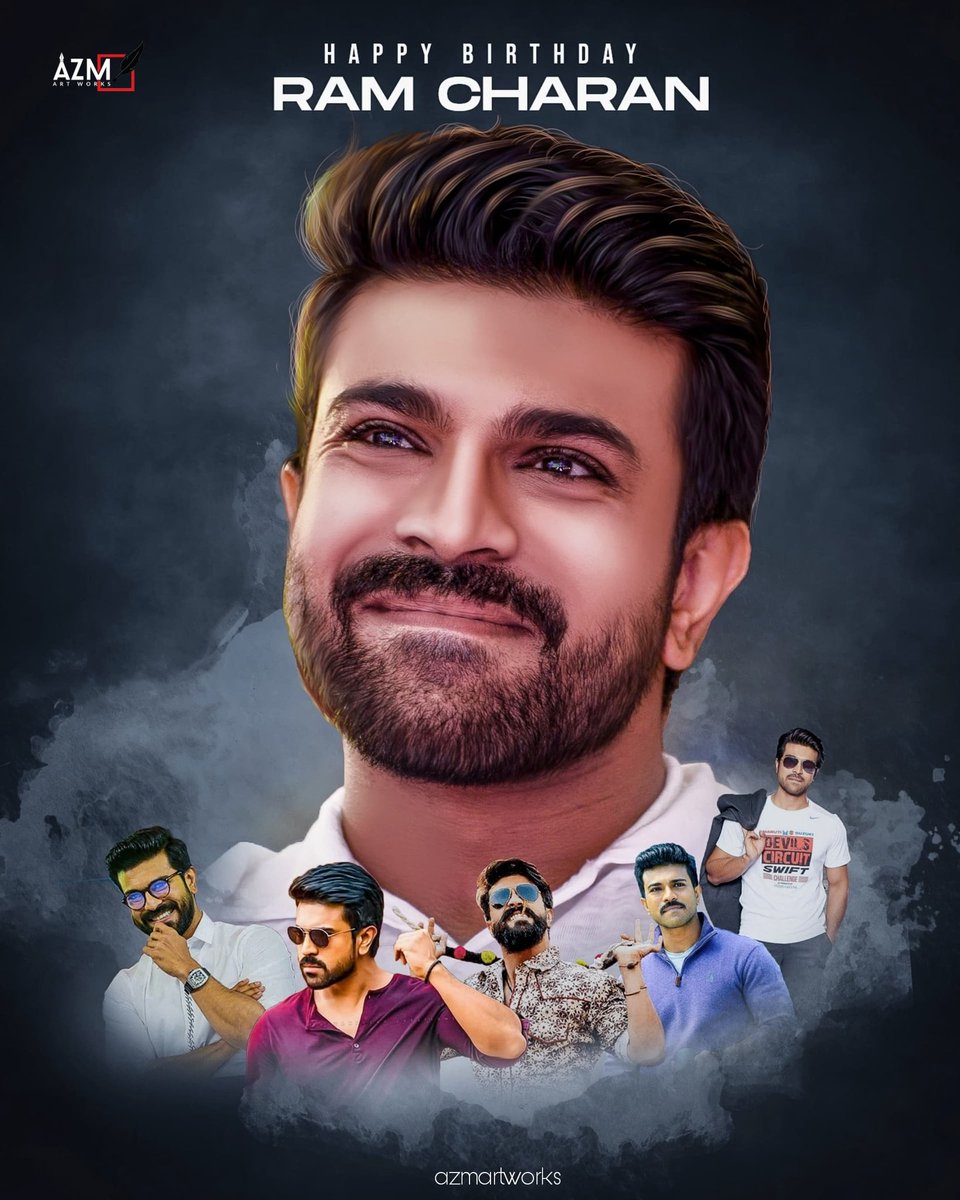 azmartworks's tweet photo. Wishing the Mega Powerstar @AlwaysRamCharan ..a very Happy Birthday !! ❤
#HBDRamCharan #RamCharanBdayCDP
 #RRRMoive #Ramcharan https://t.co/SvcWOryMZy