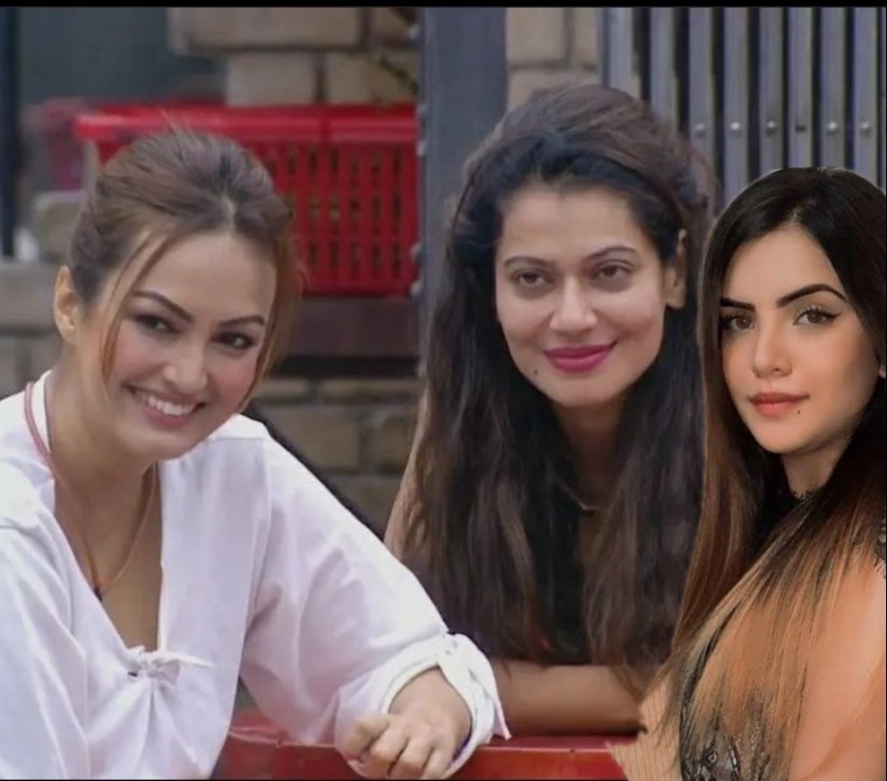 MadanRao20's tweet photo. #PayalRohtagi
#NishaRawal
#AjmaFallah
Yeh Teen khaafi hi sab ka chakke churaane... Girls on 🔥
#PayalArmy #LockUpp
#KanganaRanaut @MXPlayer https://t.co/FCCo9sF7k3
