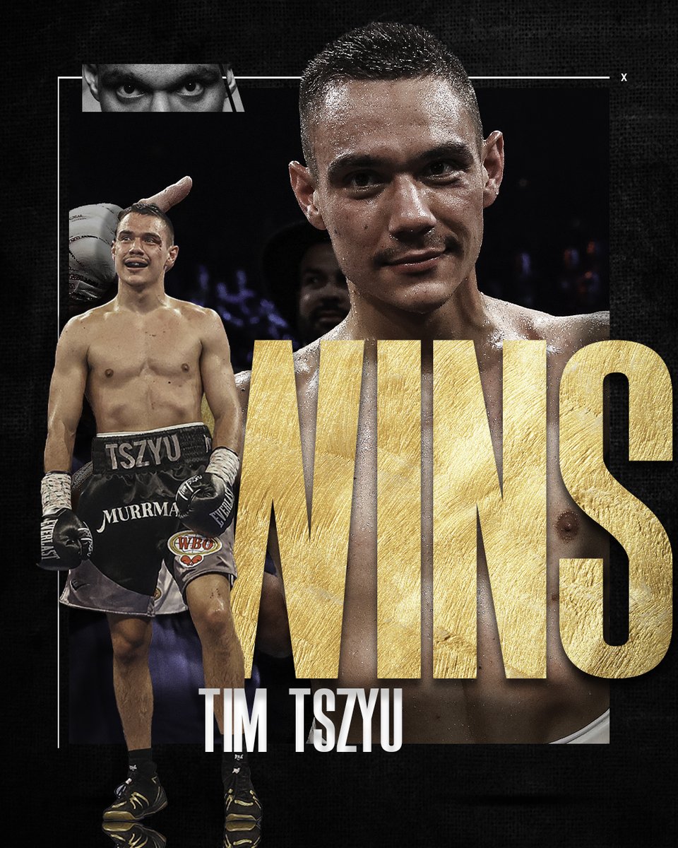 HE'S DONE IT. 

TSZYU GETS IT DONE IN A GRUELLING 12-ROUND BATTLE 🔥

👉 bit.ly/3uw7nDD