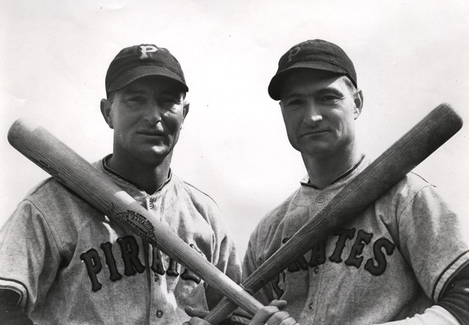 baseballinpix's tweet photo. Lloyd and Paul Waner, 1920s https://t.co/LJDVDCbc6V