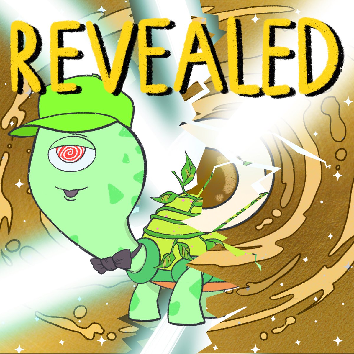 CycloTurtles's tweet photo. Our Turtles are revealed!!! 

So many different and unique attributes that have us and the community buzzing 

#GreenChipNFT https://t.co/xsgNZd0CK8