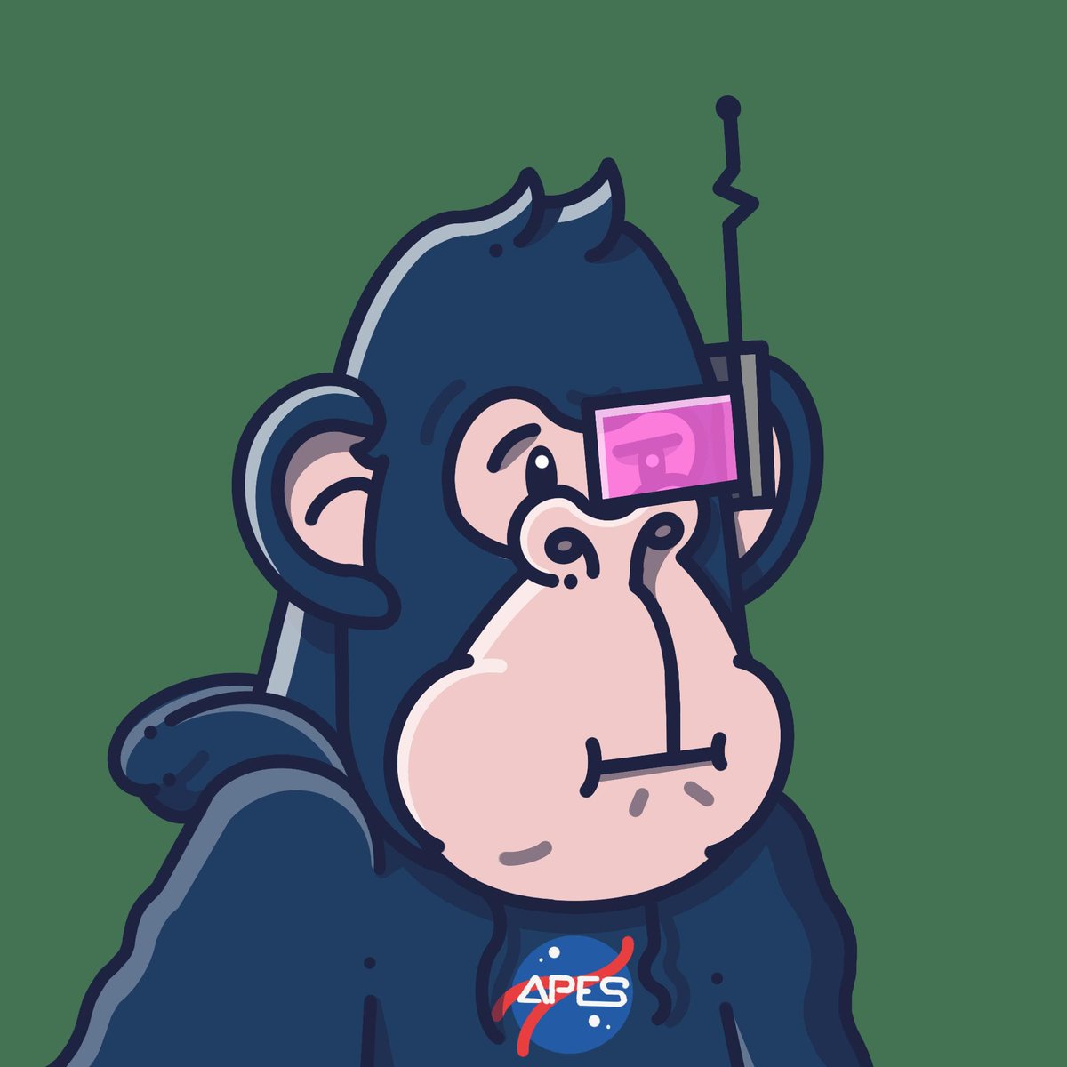 YNWA_MEW's tweet photo. @TheApeInvaders Just 3 additional to existing squad and ready for Invade! Glad to get the blue one though, same as the hoodie! 

#NFTCommunity 
#NFTGiveaway 
#ApeInvaders https://t.co/X3rTkCCOQH
