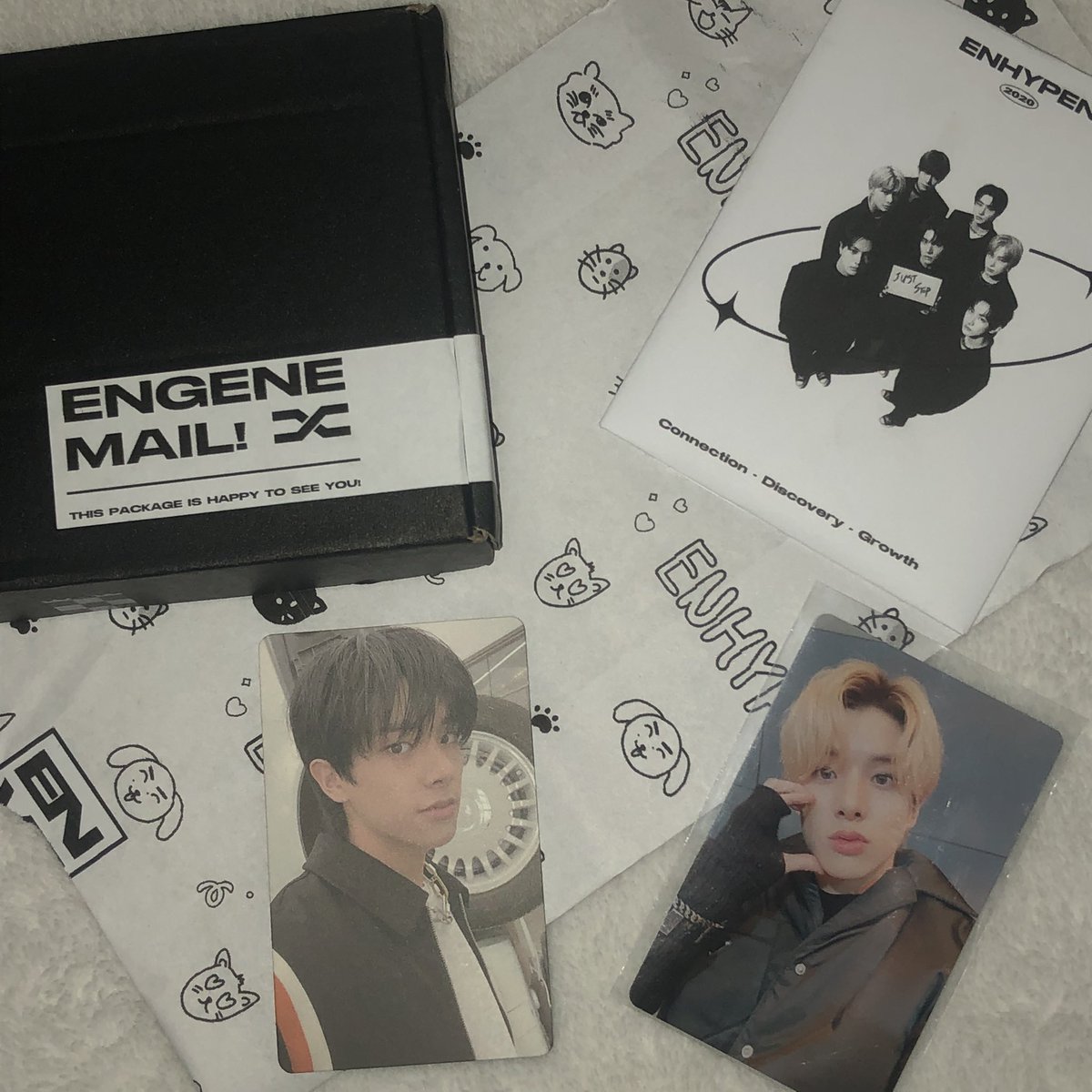 mfaljunz's tweet photo. 📓— mail !! #4aly

from @envtcartz 

aaaaa jake came home safetly>< thank you for the freebies and for the cute packaging omg ! till next time:]]

#envt_proofs https://t.co/15wVr2oSux