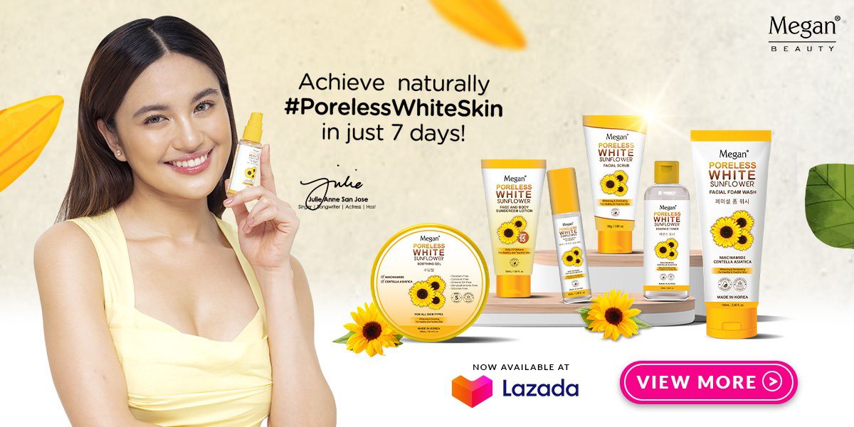 Japs_Mujeres's tweet photo. Julie @MyJaps is summer ready!

Achieve naturally #PorelessWhiteSkin in just 7 days! Shop at @MeganBeautyPH. Available at Lazada! 

#AOSSummerSurPRIZES
AOS JulieSanJose https://t.co/IUz1ugRQPu