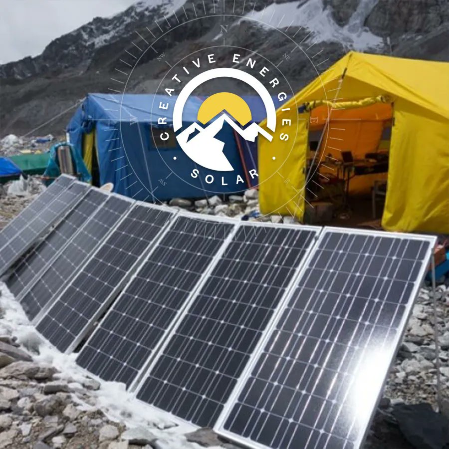 CEsolar_com's tweet photo. Fun Fact: Creative Energies has installed over 14.1 megawatts all across the world. From Alaska to Mexico to Mt. Everest. #wedosolar #solar #solarpower #renewableenergy https://t.co/rbcmi9GNXI