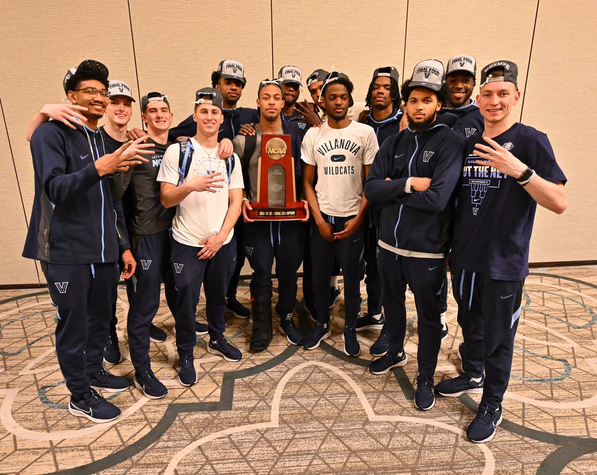 CoachJayWright's tweet photo. Incredibly proud of how hard our guys have worked until this point - Staying committed to Villanova Basketball every step of the way . Job isn’t done ! https://t.co/rnjpS7D04i