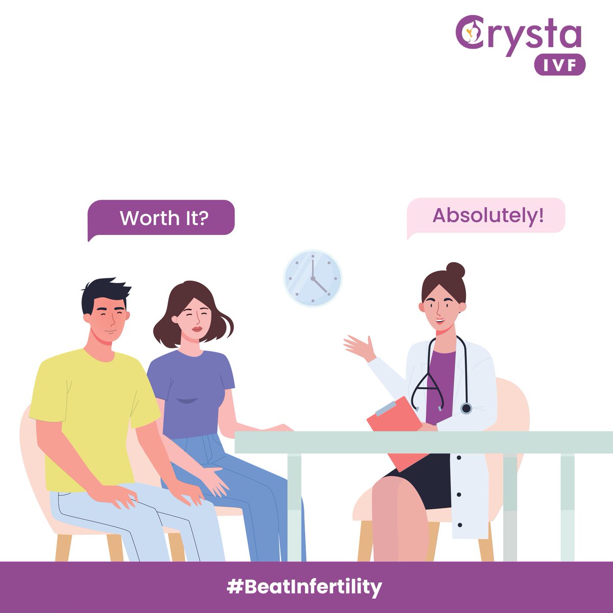 CrystaCare's tweet photo. Clear The Clouds of Confusion With Crysta IVF and #BeatInfertility.
Yes, you have all ears of India's top Infertility Experts. Visit https://t.co/ViaaJCSspj to book an appointment now!
#CrystaIVF #sundaymotivation #bestfertilityclinicinindia https://t.co/9d0PlHMtie