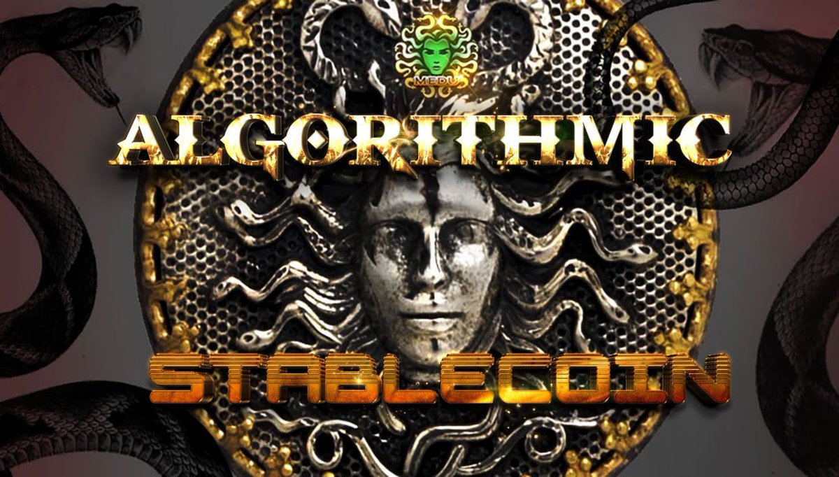 Algorithmic Stablecoins are divided into 3 types:

☀️ Single-token model ☀️
☀️ Multiple-token model ☀️
☀️ Hybrid model ☀️
✅ Medusa works by Multiple-token model, which TOMB project followed successfully, has up to 3 tokens including.

🌟MORE INFORMATION:  docs.medusa.zone