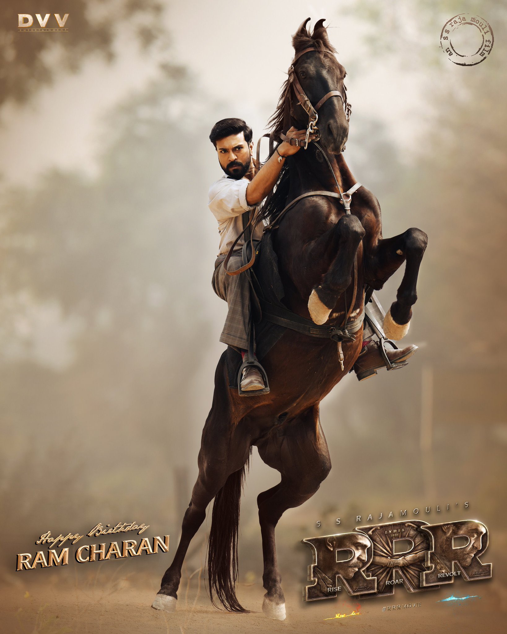 Happy birthday to the Royal Ram charan anna    