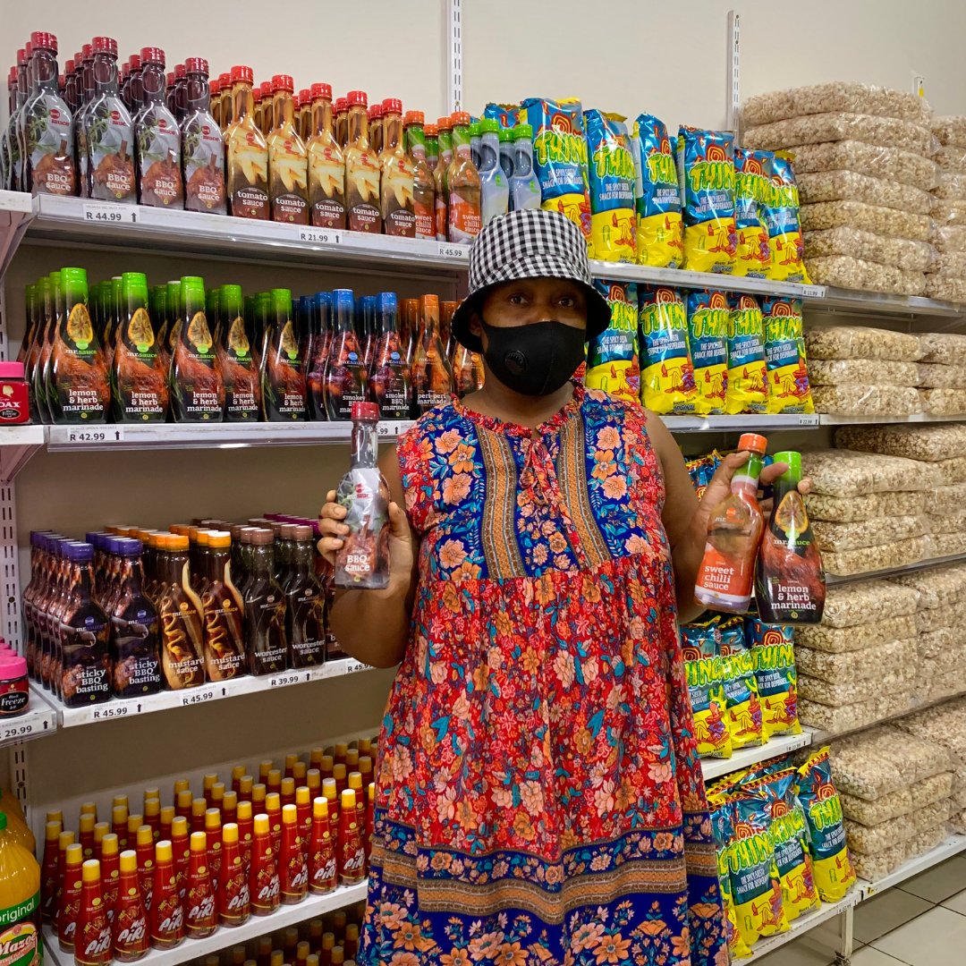 African_basket's tweet photo. Delicious sauces make for happier customers!
Hello from Gandhi Square. Don't forget to grab your own Mr Sauce condiments, experience the authentic Taste Of Home.
#AfricanBasket #TheTasteOfHome #AfricanCommunity #Shopping #Food #Foodies #Sauces #AddSome #MrSauce https://t.co/sdddJ320IV