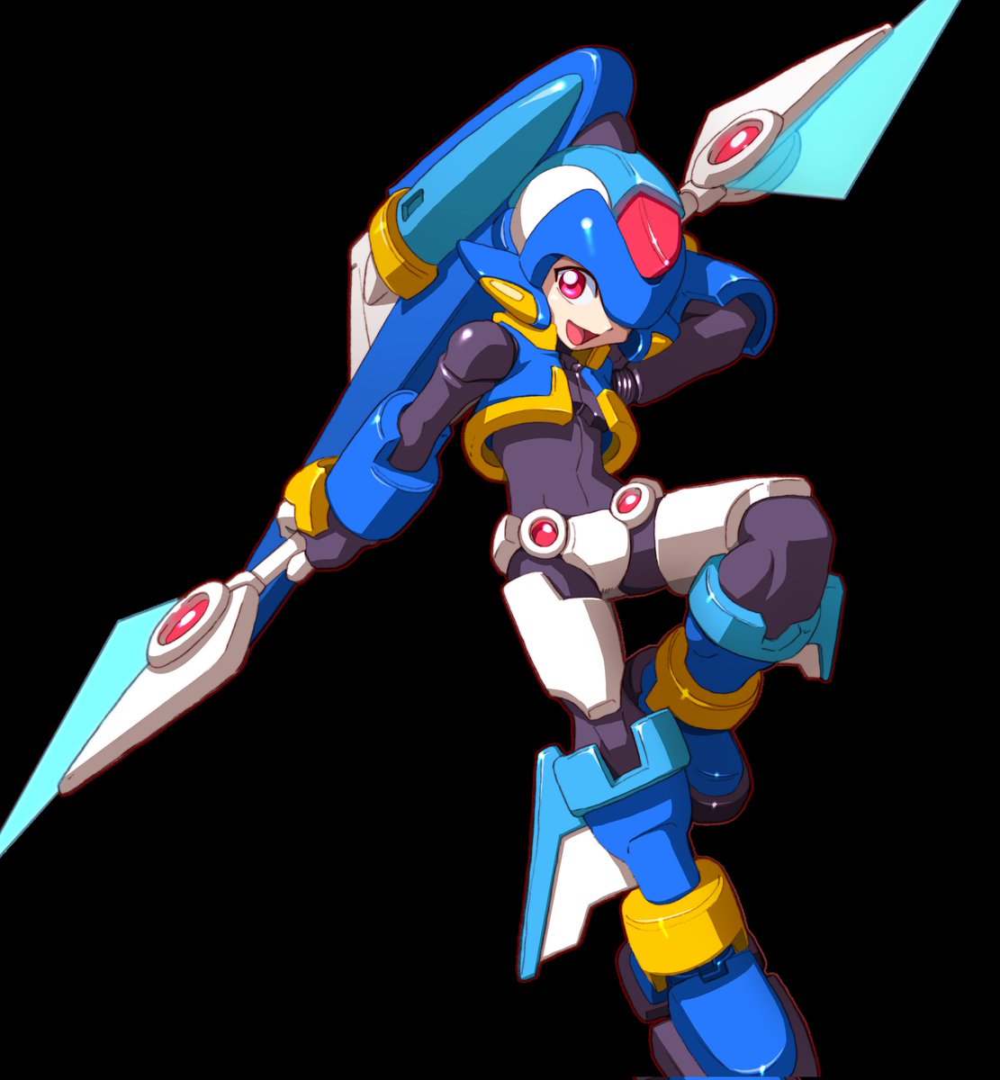 androgyne_otd's tweet photo. todays androgyne of the day is thetis from mega man zx advent!! (he/him)

a young boy reploid(?) with water and ice powers who wants to punish humans for polluting the sea. he loves ocean life and would do anything to protect them. https://t.co/YhFlT5mNVx