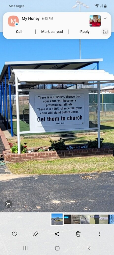ClayFreeman1010's tweet photo. New sign at the entrance of Henderson HBBA  Baseball Complex. Perspective..... https://t.co/I1l6k77vAs