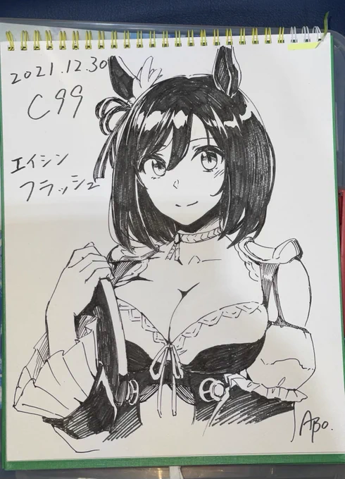 今日はエイシンフラッシュの誕生日と聞いて 