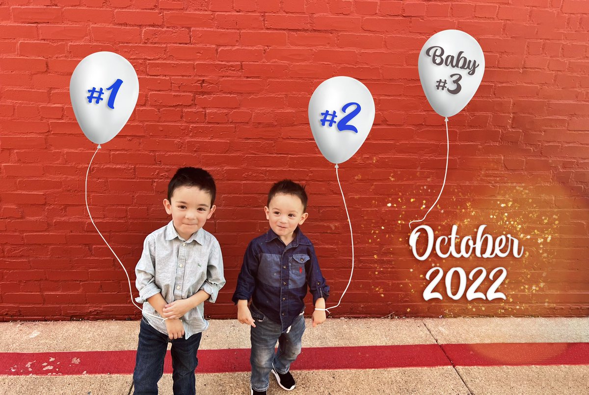 DannyDiaz100's tweet photo. Esperamos la llegada de nuestro tercer bebe en Octubre 2022! Estamos tan agradecidos con Dios que nuestra familia está creciendo y que El nos envía nuestro tercer pedacito del cielo! #newbaby #familyof5 #babyblessing https://t.co/7qH1zd5EVO