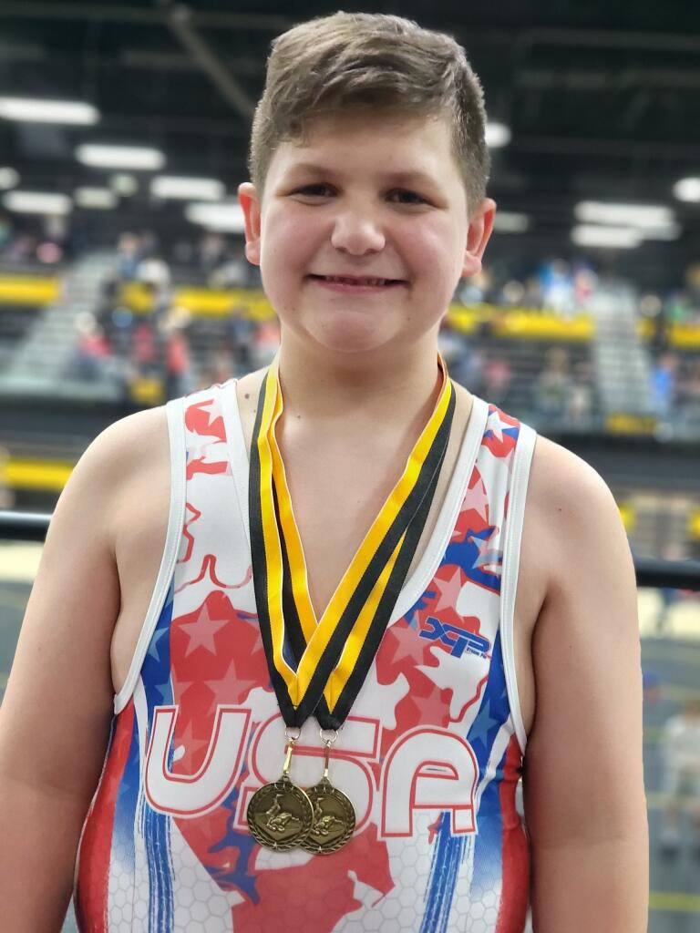 GarrettWrClub's tweet photo. Great job by our champs at the Snider Freestyle today! Champs were Abrum Swathwood, Blayde Powell, Treyvin Leaders and Big Harper Lee! https://t.co/Wfsv3KG2vQ