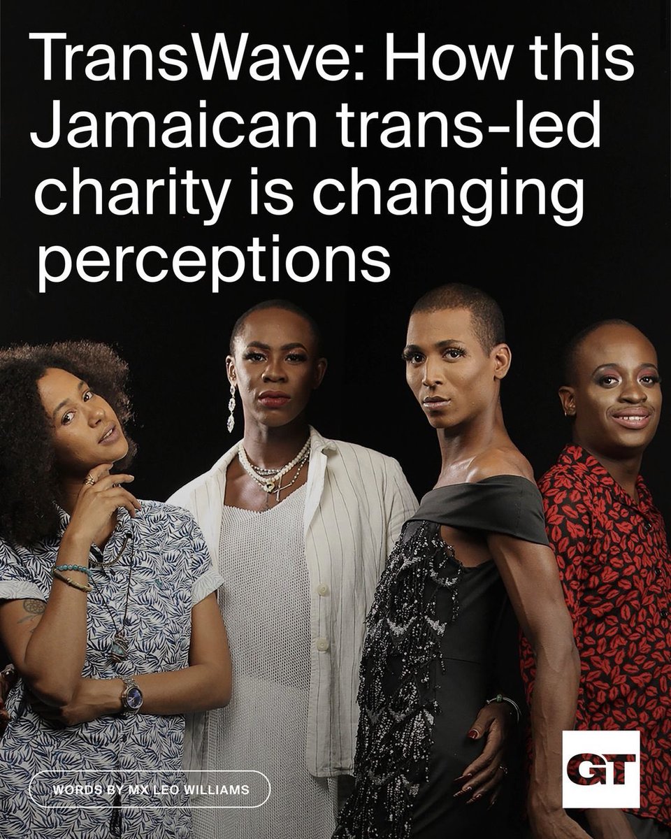 TransWaveJA's tweet photo. Today, we’re featured in @gaytimes in a feature about how we are working to change hearts and minds 🥳🥳🥳
Read more in the April 2022 magazine available on the @gaytimes app or Apple News. #TransLed #TransFocused #TeamTRANStastic https://t.co/DbLrOXXMRb
