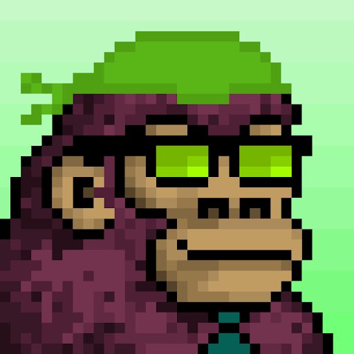 ApeStackin's tweet photo. Ya boy just got himself a new look, what you guys think? !ooh @CyberKongz #NewNFTProfilePic https://t.co/TaObHdlLH2