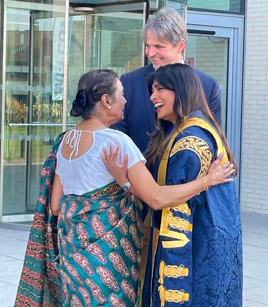 NishaKatona's tweet photo. Today I was installed as Chancellor of Liverpool John Moores University.For these students all things are possible.Set your heart on things above, on dreams to make better the lives around you and see what magnificent opportunities come roaring your way. Such a proud moment @LJMU https://t.co/XAaBp6mzRg