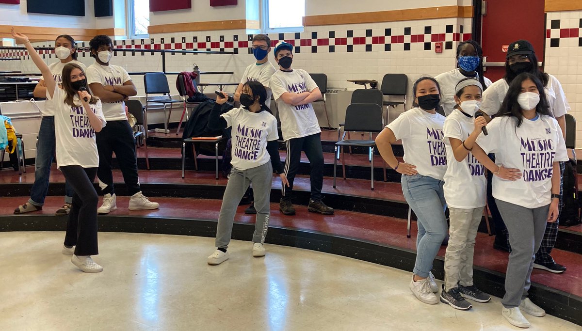 NorthwoodAMTAD's tweet photo. Come see these Gladiators perform tomorrow at MoCo’s Choose Respect Fest at the Wheaton Rec Center!  @Northwood_Music Drumline kicks off the event at 1 pm, @NHSLatinDance takes the stage at 2:15, and our singers are on at 2:45 serenading you with tunes about love! @NorthwoodPrin https://t.co/Ign3XVdfFh