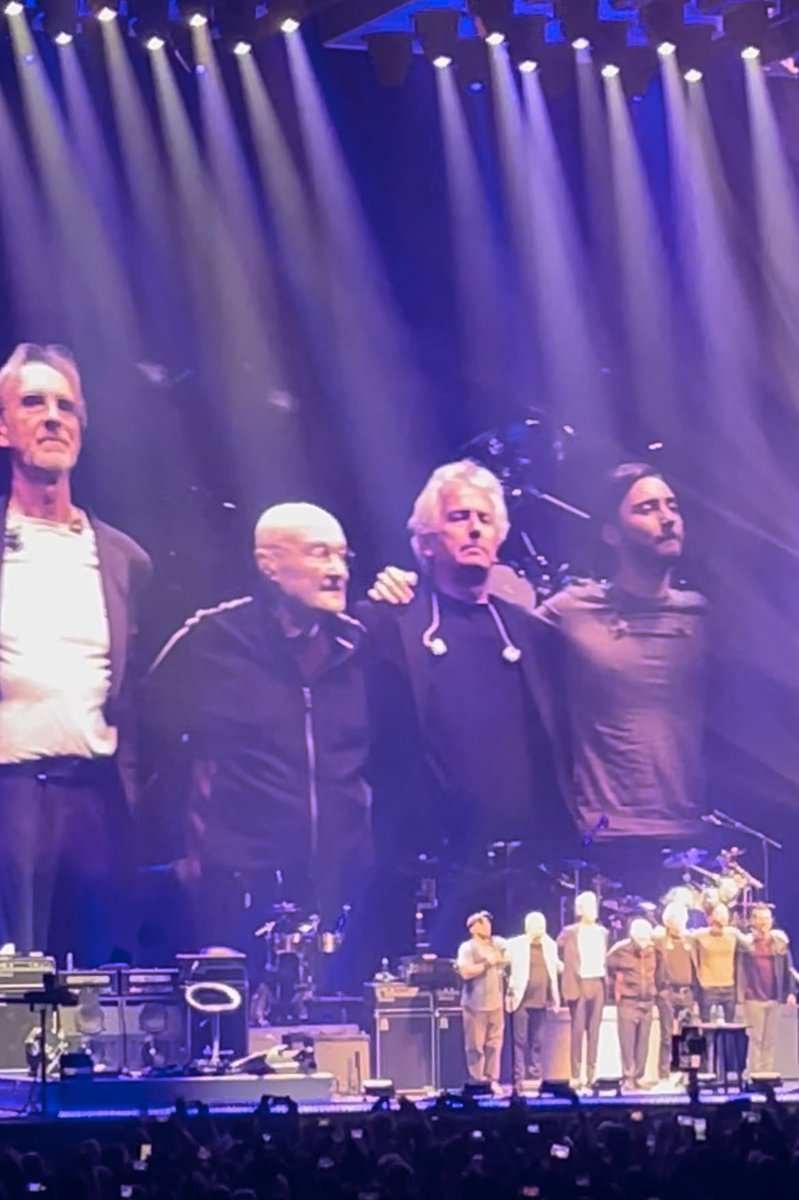 ZENONZINDILIS's tweet photo. Like the story that we wish was never ending
We know some time we must reach the final page…
And you know that these are the days of our lives, so remember
Thank you @genesis_band #genesis
#philcollins #mikerutherford #tonybanks #nickcollins #thelastdominotour #thelastshowever https://t.co/qZnmqVaU1G