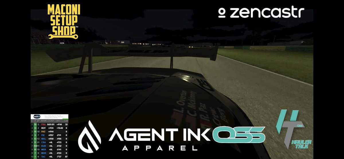 OvertonSpeedCo's tweet photo. We are down to the last hour! @kbjode1fan has held down P3 for his stint with a full lap over P4!
Shortly, @LeighROverton will anchor the last stint to bring home a podium!
| @AgentInk | #AgentInk | #AgentInkRacing | #OSSxAgentInk | @MaconiSetupShop | @HaulerTalk | @zencastr | https://t.co/BZuReZvQxt
