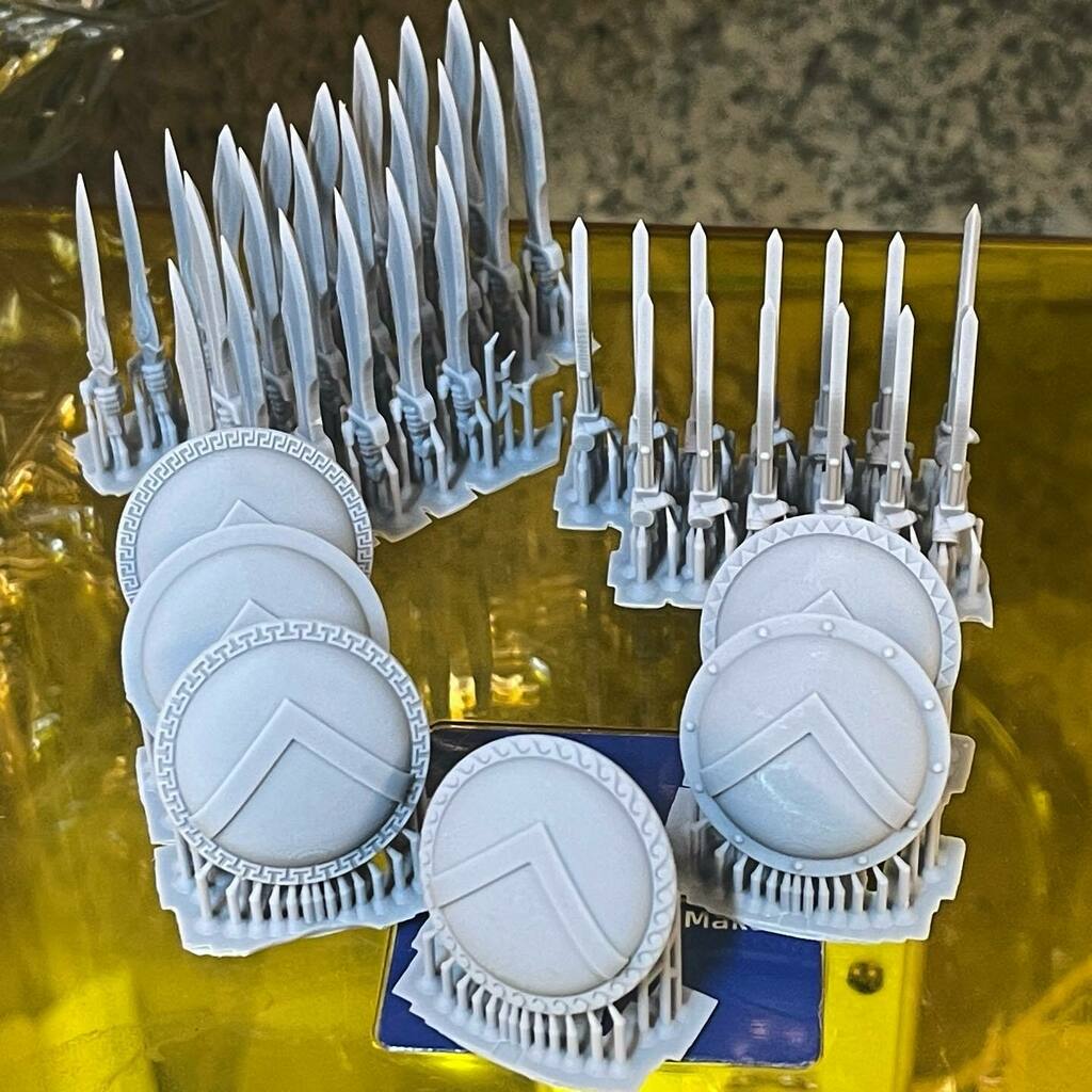 FauxHammerBlog's tweet photo. Printing more parts from @thecustombit
THIS IS…….? Go on, say it…
#Warhammer #Warhammer40k #40k #TheCustomBit #SpartanSpaceMarines #SonsOfHellas #Minotaurs #MinotaursSpaceMarines https://t.co/WSSVCUAEW1
