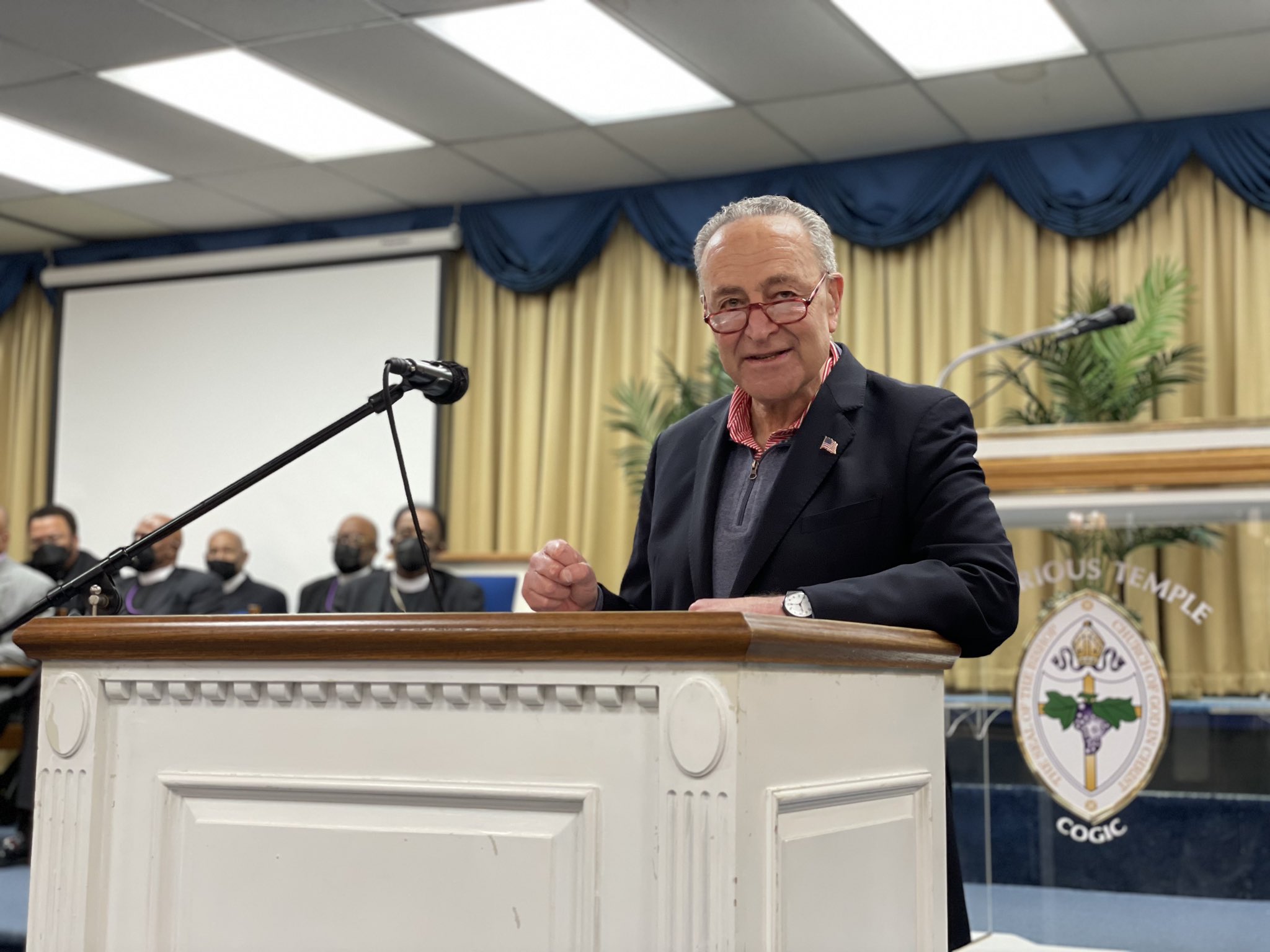 Chuck Schumer on Twitter: "Thank you to my good friend @GoodingPastor